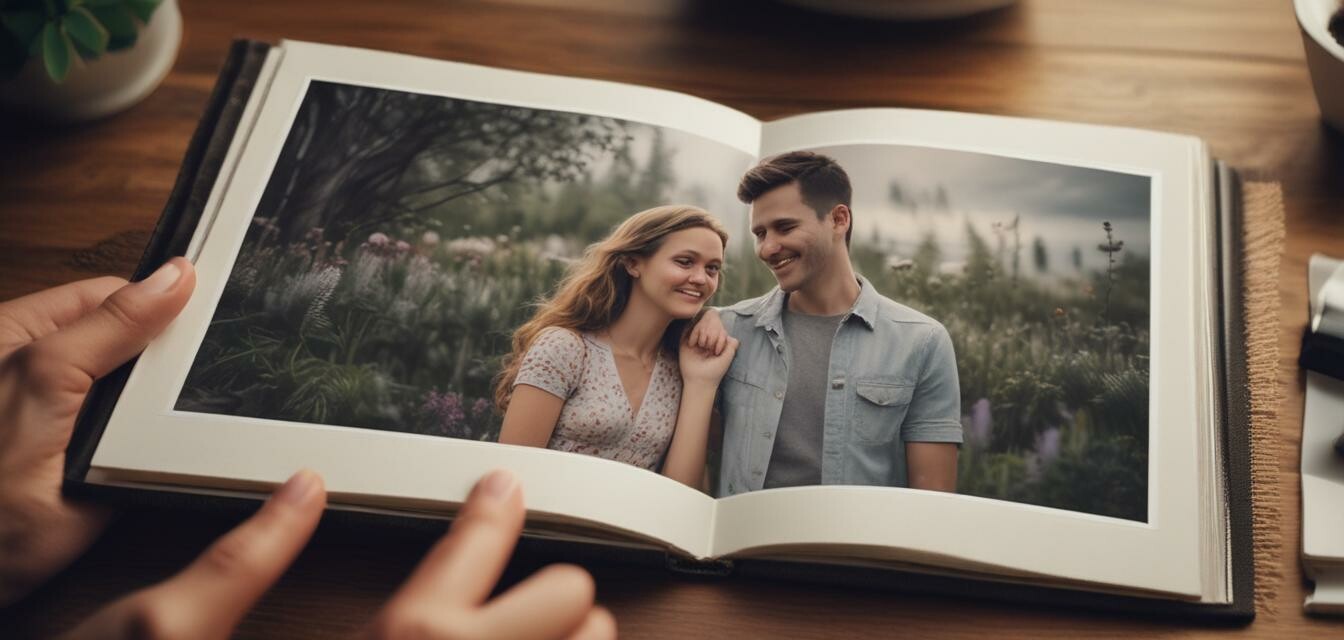 Anniversary Photo Album Ideas